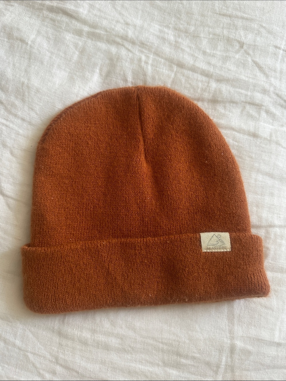 Sea slope Toque - burnt orange / rust color